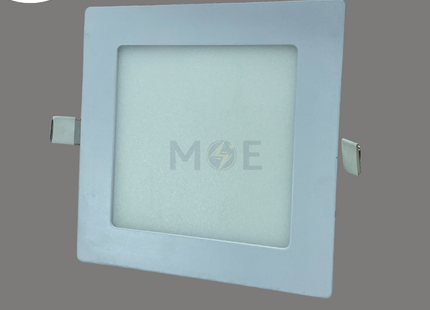 Blue Point LED Downlight/ Panel Light White Ceiling Flush Mounted Square Daylight 13.5cm 9W | سبوت ليد مربع مخفي ابيض دايلايت