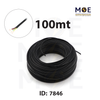 Telephone Cable / Wire Flat Black 4C 4x6cc | SS201 8067