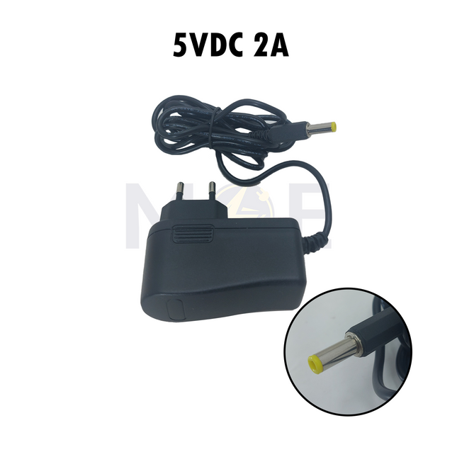 HE Power Adapter With Wide Output Connector AC/DC 5V 2A | MU12-G050200-C5
