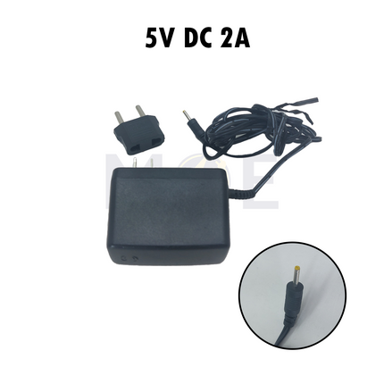 HE Power Adapter With Thin Output Connector AC/DC 5V 2A | ADS0128-W 120100