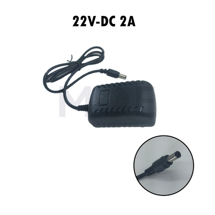 HE Power Adapter With Wide Output Connector AC/DC 22V 1A | BO220100DC-