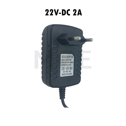 HE Power Adapter With Wide Output Connector AC/DC 22V 1A | BO220100DC-