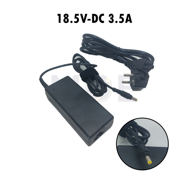 HE Power Adapter With Medium Output Connector AC/DC 18.5V 3.5A