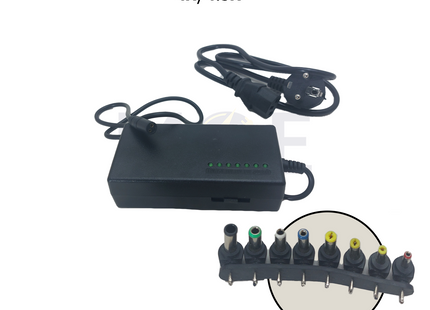 HE Universal Notebook Power Adapter With 8 Seperate Connectors AC/DC 12V/15V/16V/18V/19V/20V/24V 4A/4.5A | 4096