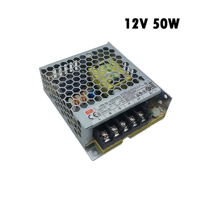 Mean Well Power Supply Unit AC to DC 12V 50W 4.2A | LRS-50-12