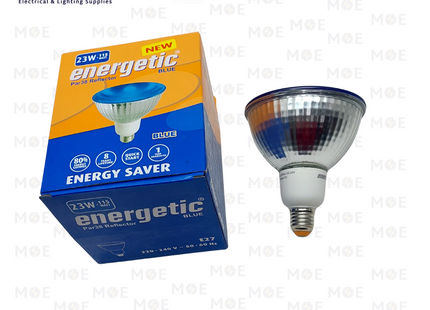 Energetic Par38 Economic CFL Lamp Blue E27 23W | لمبة بار توفير برم ازرق