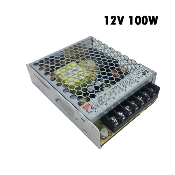 Mean Well Power Supply Unit AC to DC 12V 100W 8.5A | LRS-100-12