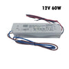 Mean Well Power Supply Unit Slim IP67 AC to DC 12V 60W 5A | LPV-60-12