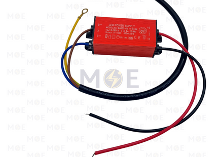 LED Driver Aluminum AC 85-265V DC 6-12V IP65 600mA 9W | XC-8W600-OS | ترانس ليد مطري المنيوم