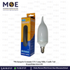 Energetic Economic CFL Lamp Milky Candle Tail WarmWhite E14 11W