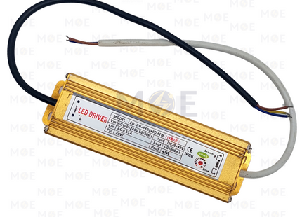LED Driver Aluminum AC 100-240V DC 30-48V IP66 1000mA 42W | LED-HH-PF3040D 42W | ترانس ليد مطري المنيوم