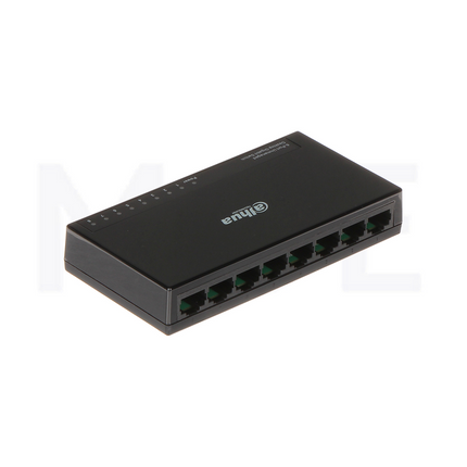 Dahua 8-Port Unmanaged Gigabit Ethernet Desktop Switch 10/100/1000Mbps | DH-PFS3008-8GT-L