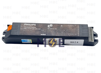 Philips Electronic Ballast for Fluorescent T8 Lamps AC 220-240V 4x18W | EB-C-418-TL-D-220-240 | ترانس الكترون