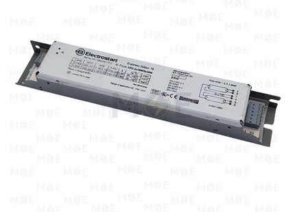 Electrostart Electronic Ballast for Fluorescent T8 Lamps AC 220-240V 2x18W/2x36W | NRG-2x18W/2x36W | ترانس الكترون