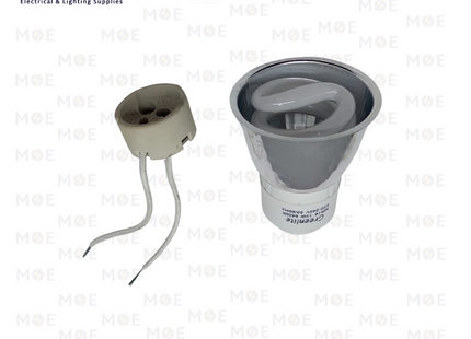 Greenlite Economic CFL Spot Lamp DayLight GU10 MR16 13W | لمبة سبوت توفير كعب ستارتر دايلايت
