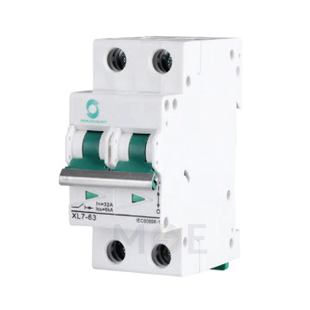 World Sun Light MCB XNC-125 DC 2P 125A | XNC-125 | دجنتور كهرباء مجوز - قاطع كهربائي