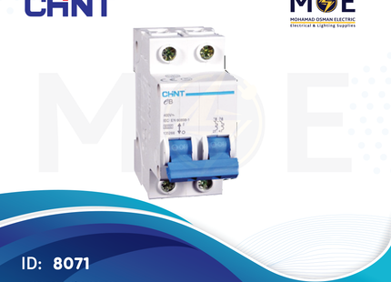 Chint MCB EB G 6kA 2P 40A | TE0021 | دجنتور كهرباء مجوز - قاطع كهربائي
