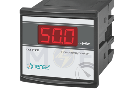 Tense Digital Frequency Meter Panel Mount AC 1-400Hz 7x7cm | DJ-F72 | ساعة هيرتز على خزانة