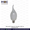 Greenlite Economic CFL Lamp Milky Candle Tail DayLight E14 13W