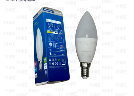Megaman LED Lamp Candle Daylight E14 7W | C37 | لمبة ليد برم سن رفيع شمعة دايلايت
