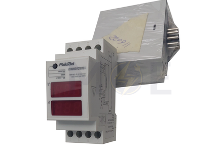 Perry Multi-Function Single Phase Digital Voltmeter - Ammeter Din AC 230V 30A 2module | 1SDSD05MM/2 | ساعة امبير و فولت على سكة واحد فاز