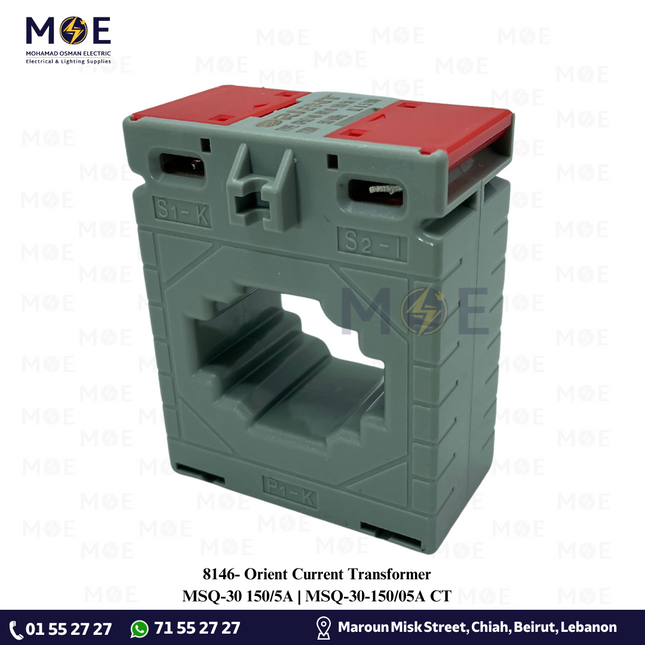 Orient Current Transformer MSQ-30 150/5A | MSQ-30-150/05A CT