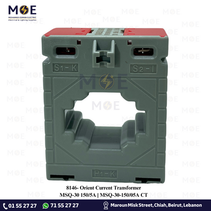 Orient Current Transformer MSQ-30 150/5A | MSQ-30-150/05A CT