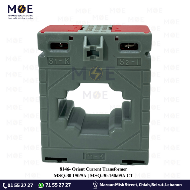 Orient Current Transformer MSQ-30 150/5A | MSQ-30-150/05A CT | كعكة