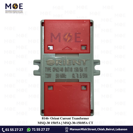 Orient Current Transformer MSQ-30 150/5A | MSQ-30-150/05A CT