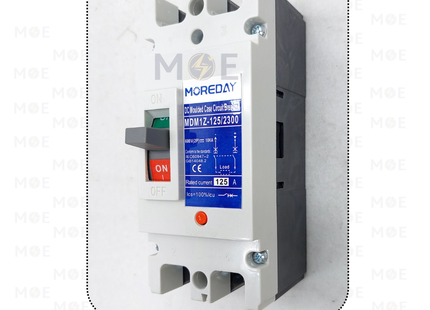 Moreday MCCB MDMZ-125/2300 DC 125A | MDMZ-125/2300 | دجنتور صناعي
