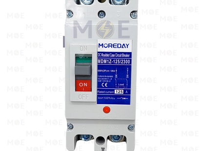 Moreday MCCB MDMZ-125/2300 DC 125A | MDMZ-125/2300 | دجنتور صناعي