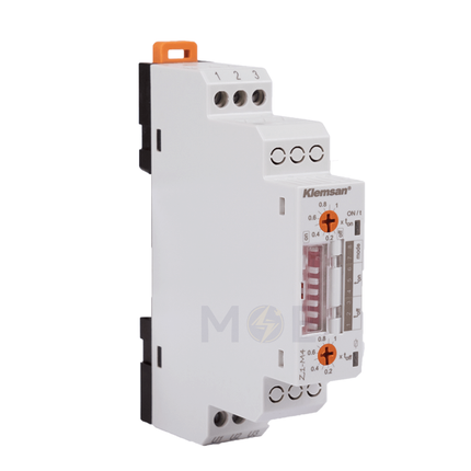 Klemsan Timer Relay Din Rail 12-265V AC/DC 0,1sec.-10 Days 1module | KL-Z1-M4-270375