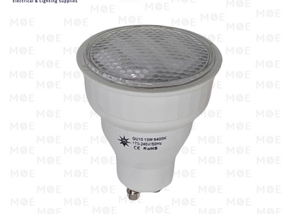 Economic Spot Lamp DayLight GU10 MR16 13W | لمبة سبوت توفير كعب ستارتر دايلايت