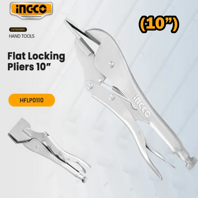 INGCO Flat Locking Plier 10inch  HFLP0110