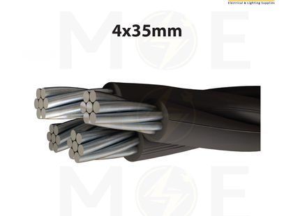 Med KMC ABC Aluminum Cable ( Torsadé ) | EAXT 4x35mm | كابل المنيوم تورسدي