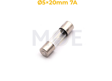 Glass Tube Fuse 5×20mm 7A 125–250V AC | T FTAP 7000mA فيوز زجاج