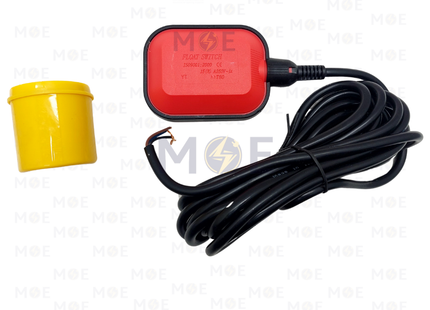 FAES Tecno Float Switch Sensor Water Level RED-BLACK IP58 5mt (Box) | فواشة طابة اوتوماتيك