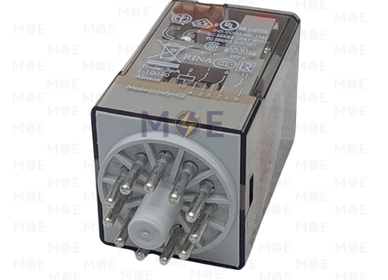 Finder Universal Relay 3CO 24V AC 10A 11Pin | 60.13.8.024.0040 | ريليه