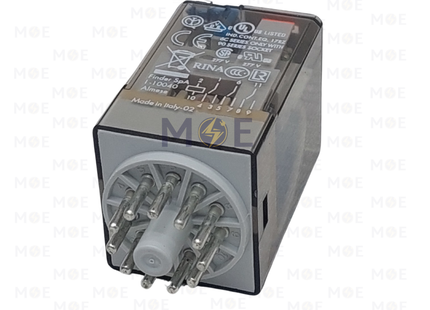 Finder Universal Relay 3CO 12V DC 10A 11Pin | 60.13.9.012.0040 | ريليه