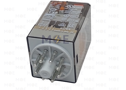 Finder Universal Relay 2CO 220V AC 10A 8Pin | 60.12.8.230.0040 | ريليه