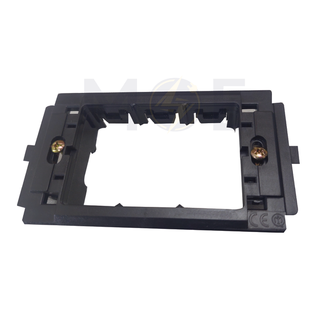 System Mounting Frame Black 3module |