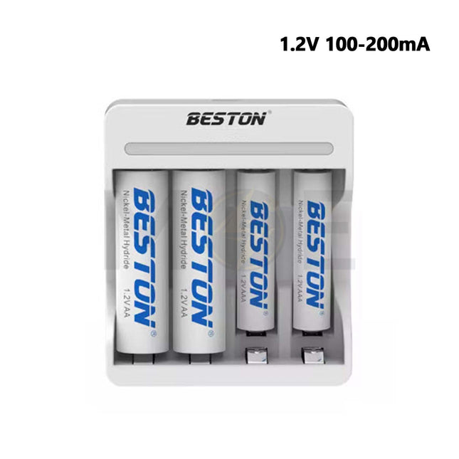 Beston Battery Charger for AA / AAA Rechargeable Battery With USB Cable 1.2V 100-200mA | C8002