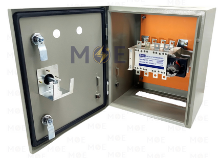 Orient Load Change Over Switch / Inverseur Base Mount In Box 4P 160A | GLOG1Z-160/4P In Box | هاوس صناعي بعلبة مع مسكة