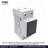 SEG Multi-Function Single Phase Adjustable Digital Voltage-Ampere Protector 1-63A + Energy Meter Kwh Din 2module | SSVP08962EG | ساعة امبير و فولت مع عيار مع عداد على سكة