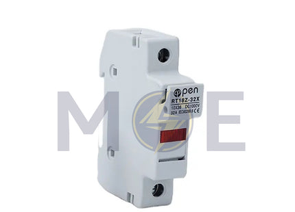 Open Din Fuse Holder 10x38mm 32A 1000VDC | RT18Z-32X 32A | دجنتور بيت فيوز مفرد - حامل فيوز على سكة دين - قاعدة فيوز