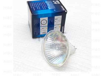 Doura Halogen Spot Lamp WarmWhite Clear GU5.3 MR16 50W 220v | 96010 | لمبة سبوت هالوجين شفاف