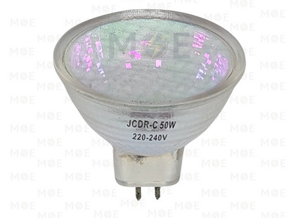 Halopika Halogen Spot Lamp Green GU5.3 MR16 50W | لمبة سبوت هالوجين اخضر