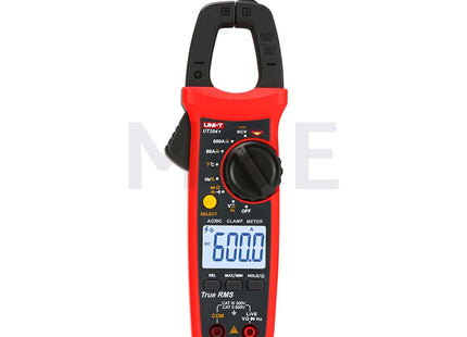 UNI-T Digital Clamp Meter AC/DC Volt&Amp, Resistance, Freq, Capacitance, Temp, Diode & Continuity 600A/600V | UT204+