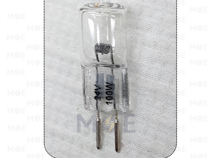 Halogen Pin Capsule/Lamp WarmWhite Clear G5.3 100W DC24V | H53-2 | لمبة شك هالوجين شفاف