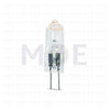 Halogen Pin CapsuleLamp Warmwhite Clear G4 25W DC6V - لمبة شك هالوجين شفاف 